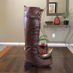 Just Fab tall riding boot
